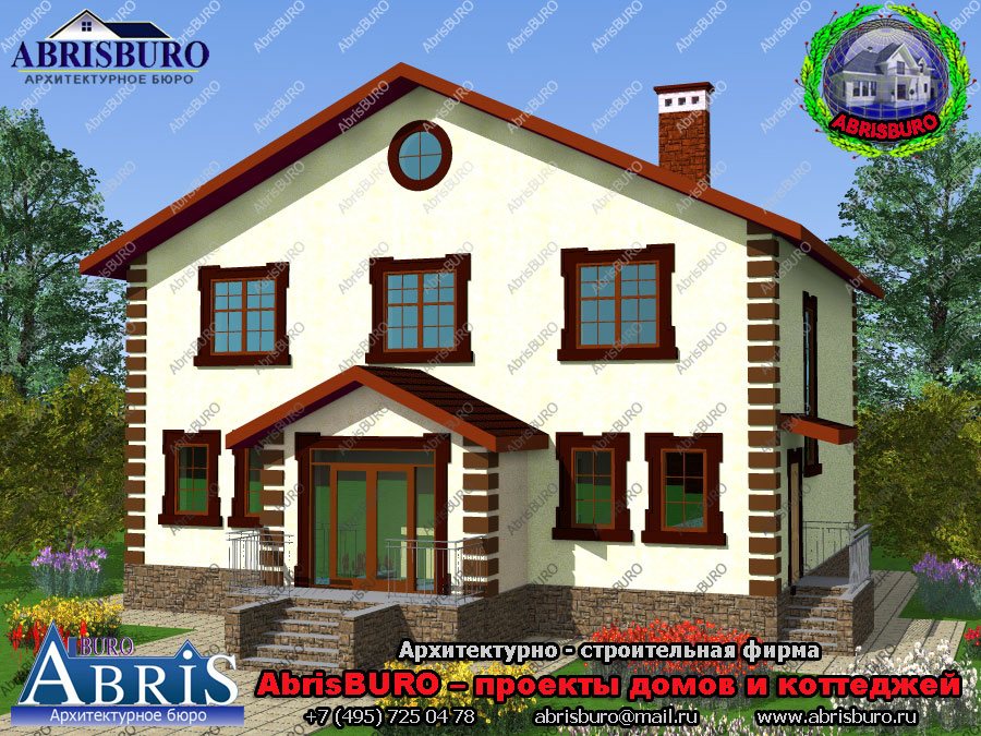 Любимые проекты домов и коттеджей на сайте www.abrisburo.ru