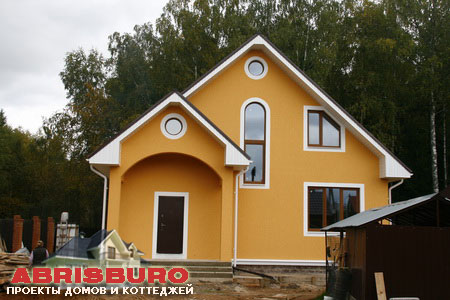 Построенные дома и коттеджи по проектам ABRISBURO