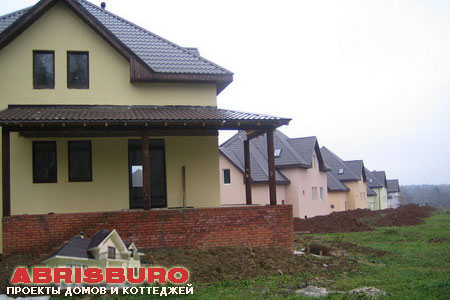 Построенные дома и коттеджи по проектам ABRISBURO