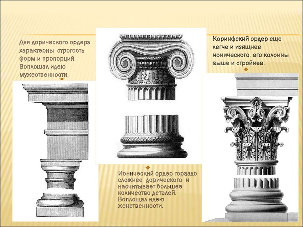 Конструктивные элементы