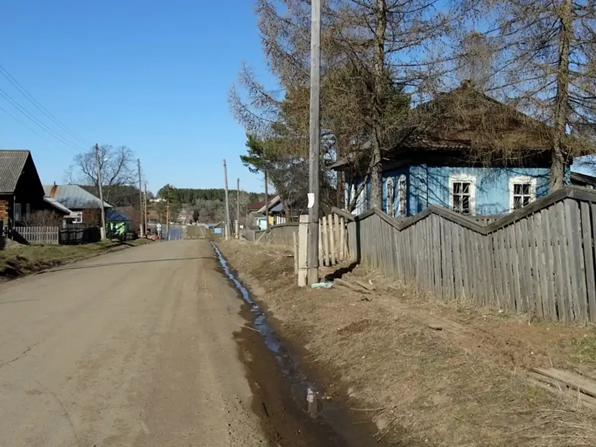 Ёгва. Улица Ленина