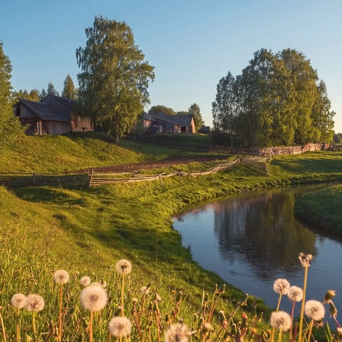 Вид на р. Ёгва.