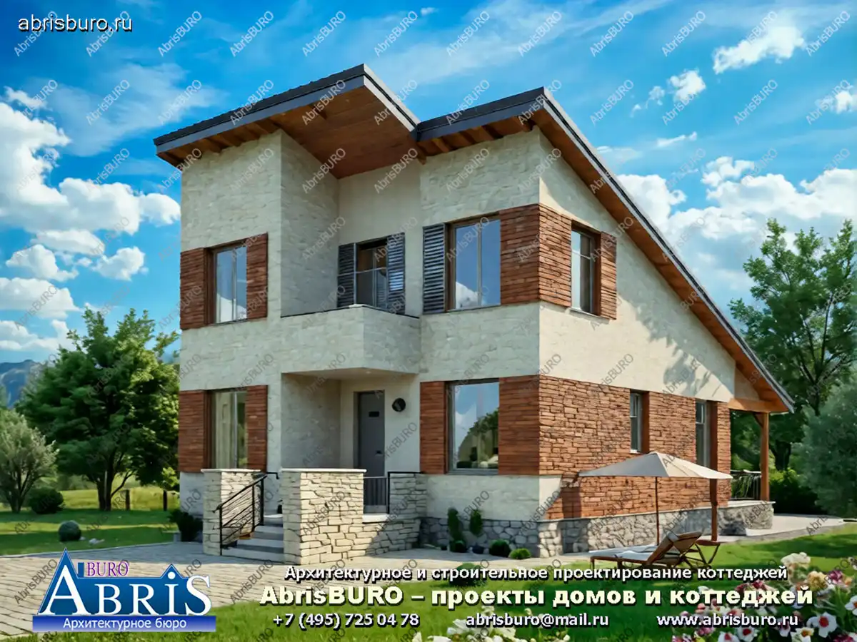 Главный фасад дома K1179-127