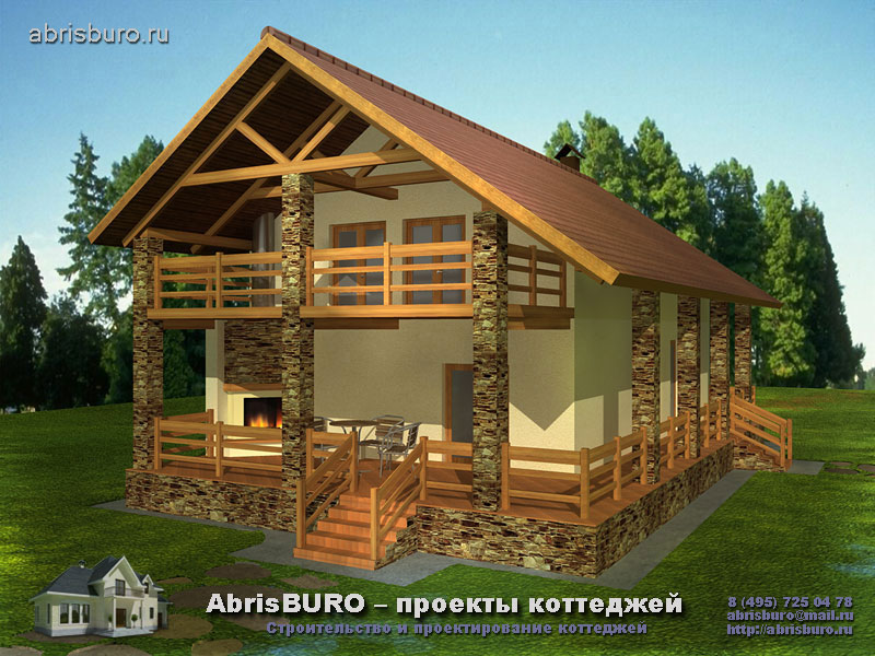 Проект дома с сауной K11-150