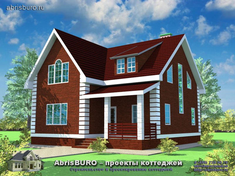 Проект дома в скандинавском стиле K124-145