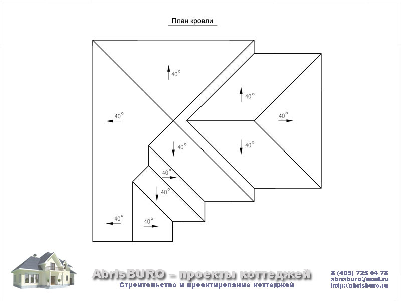 План кровли