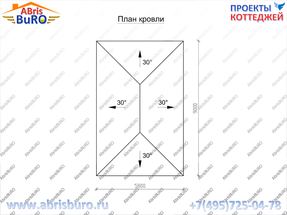 План кровли