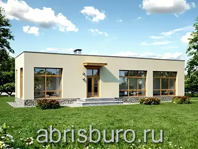 K0199-99 Проект гостевого домика с сауной, комнатой отдыха, крытой верандой и вторым мансардным этажом общей площадью 96,94 кв.м., габаритные размеры 9,5 x 8,5 м.