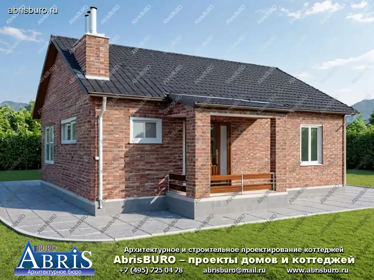 Главный фасад дома