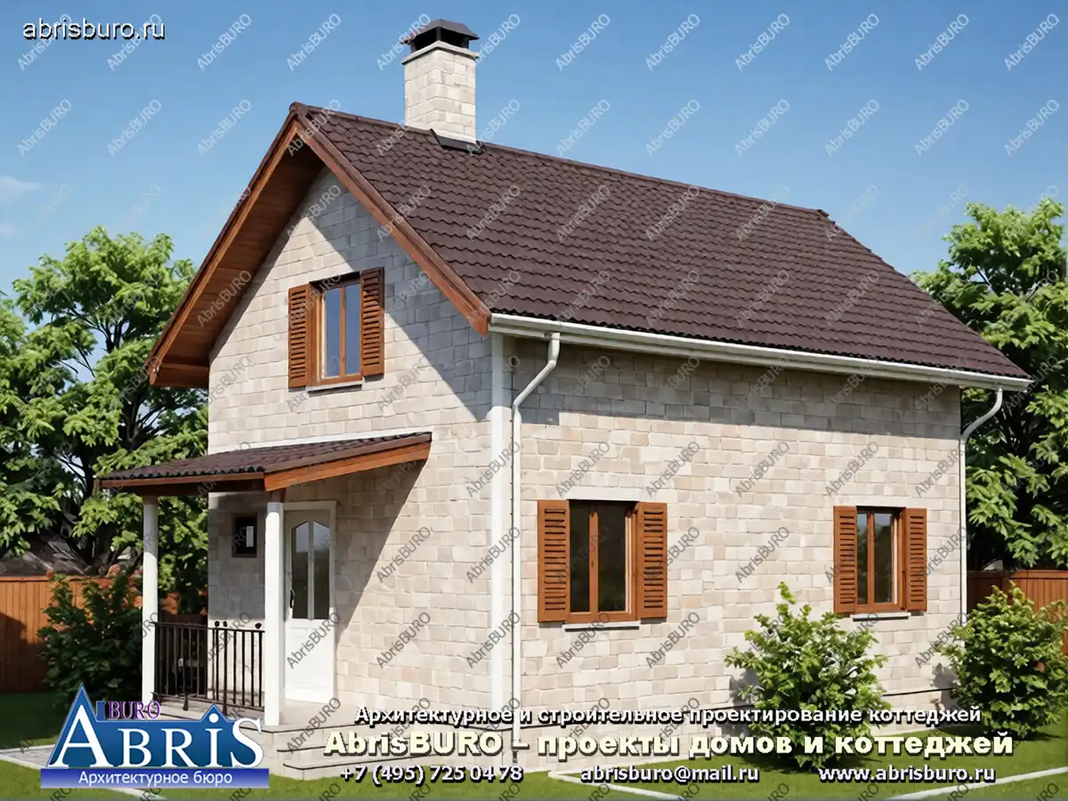 Главный фасад дома