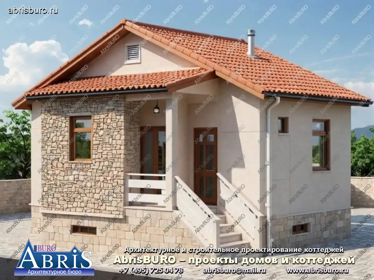 Главный фасад дома