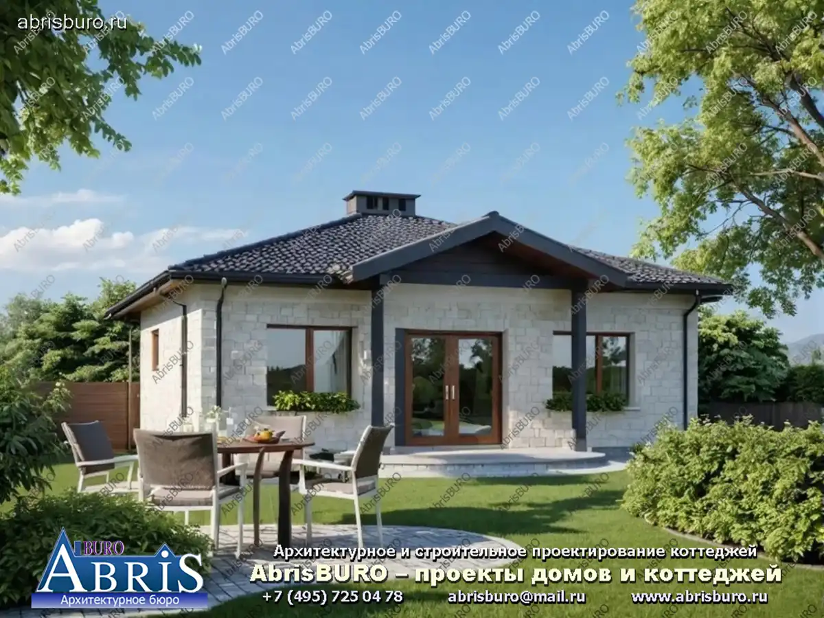 Главный фасад дома