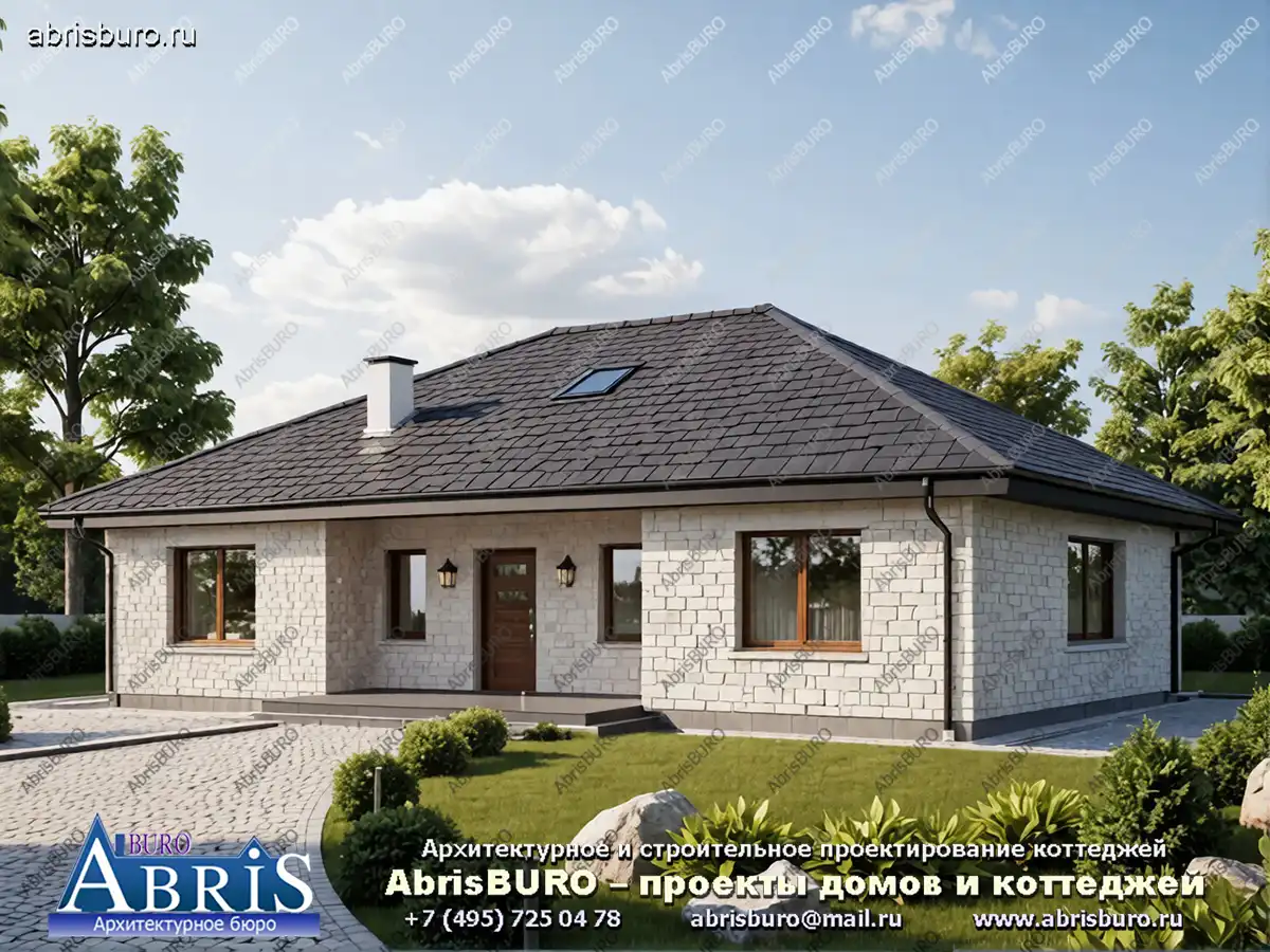 Главный фасад дома