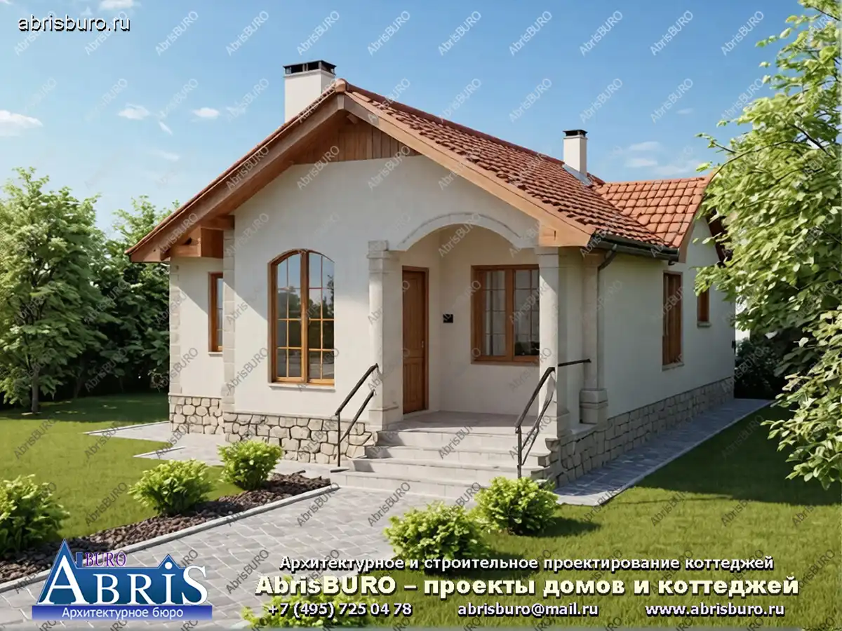 Главный фасад дома