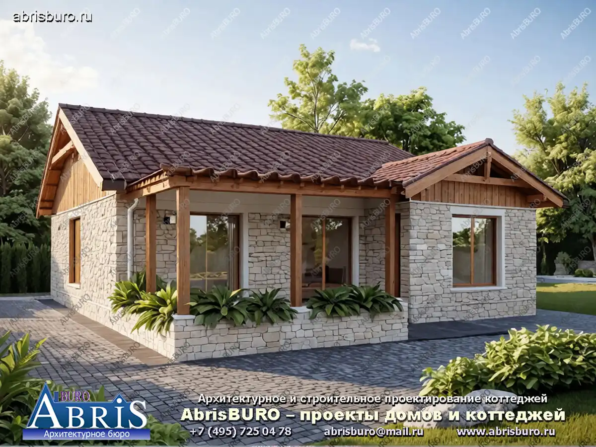 Главный фасад дома