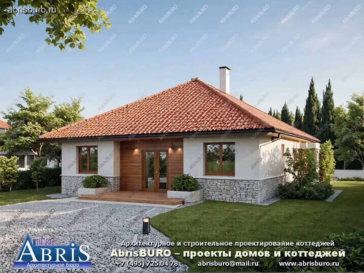 Главный фасад дома