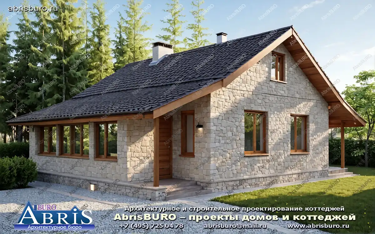 Главный фасад дома