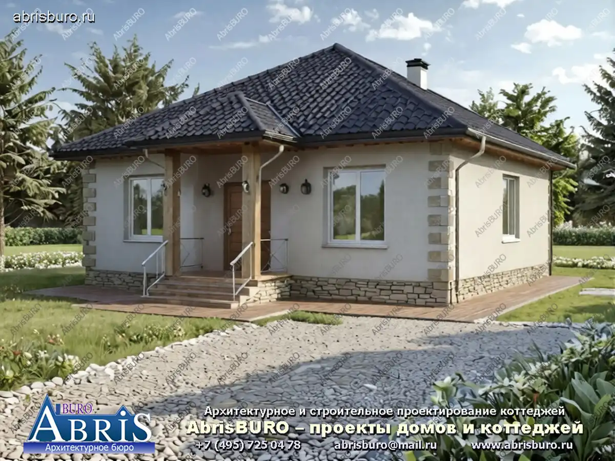 Главный фасад дома