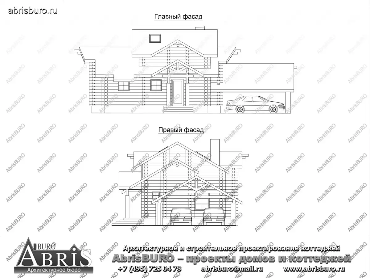 Фасады  бани