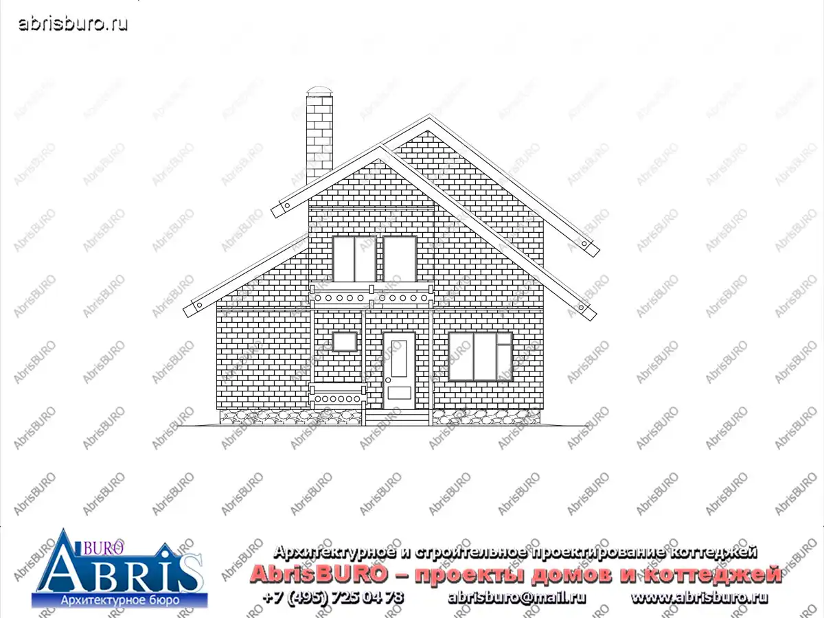 Фасады  коттеджа