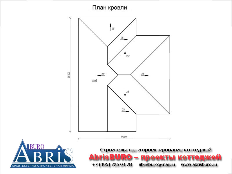 План кровли