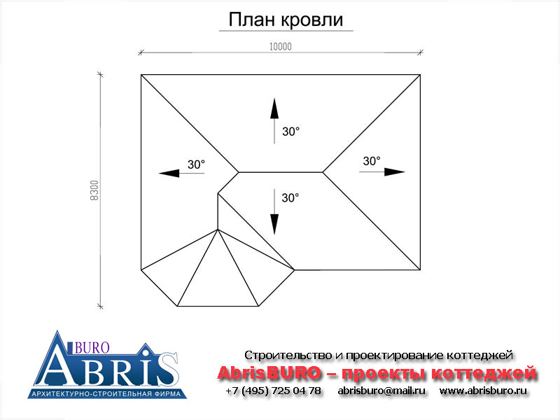 План кровли