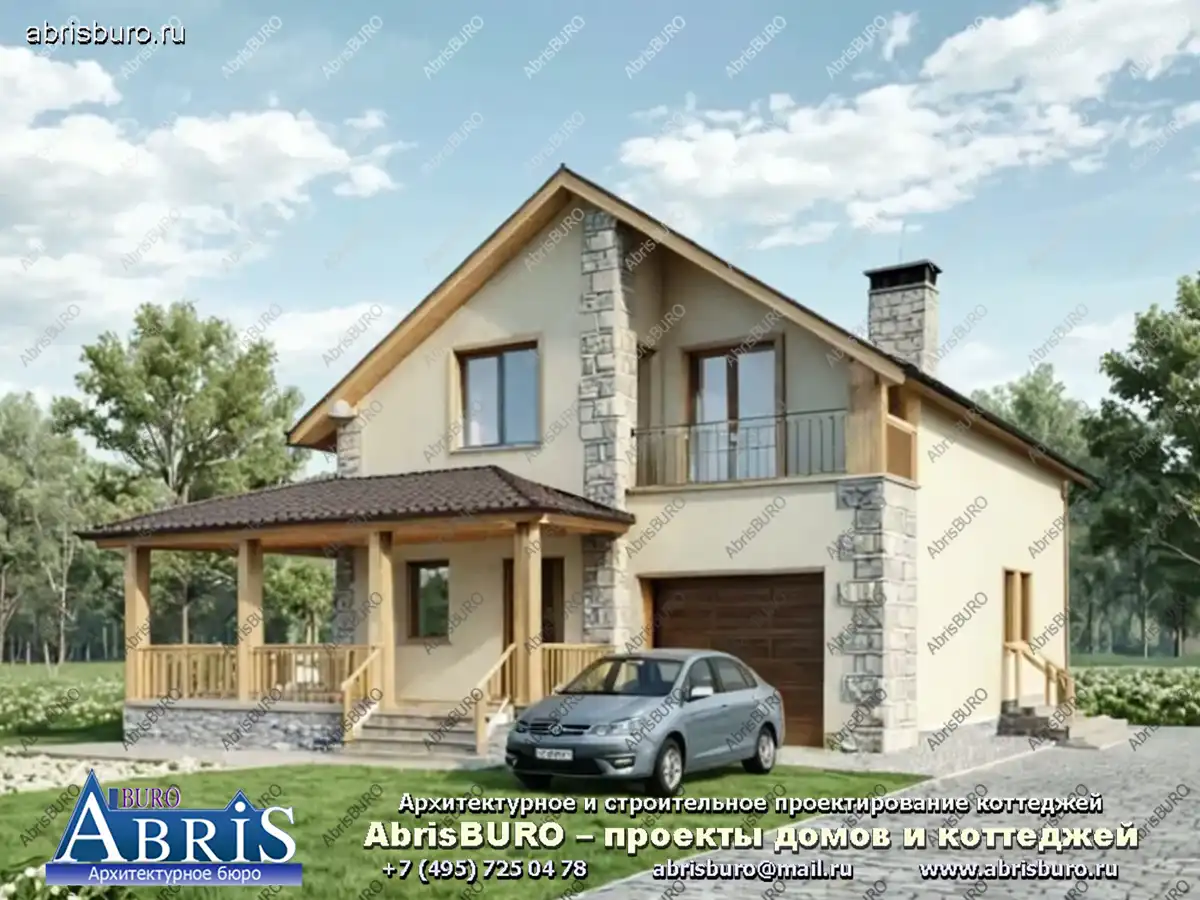 Главный фасад дома