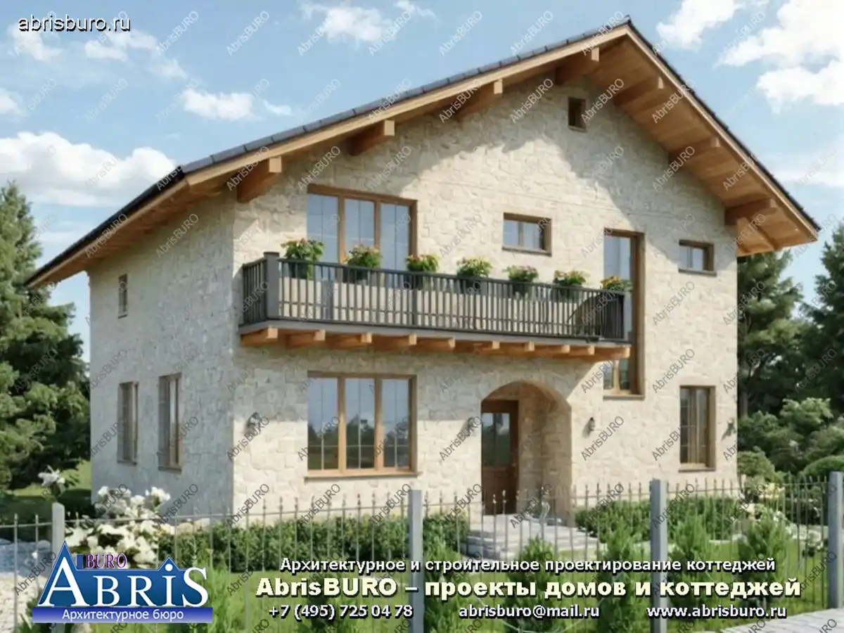 Главный фасад дома