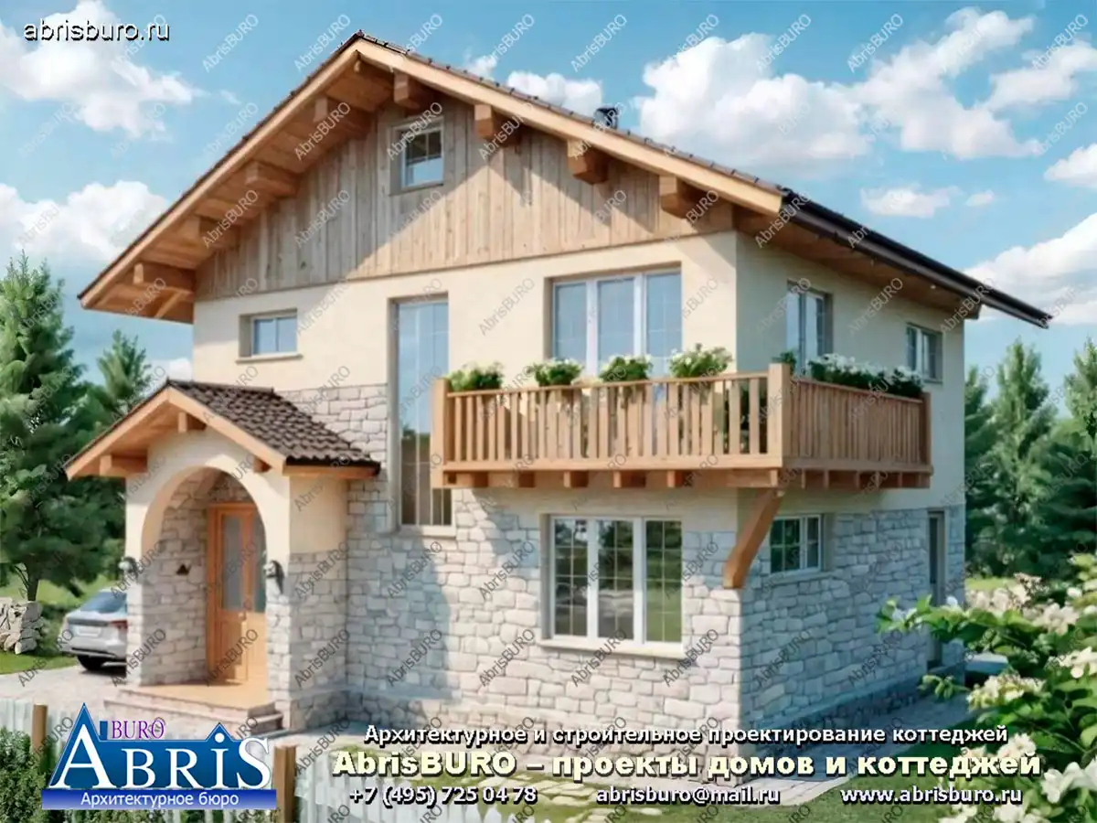 Главный фасад дома