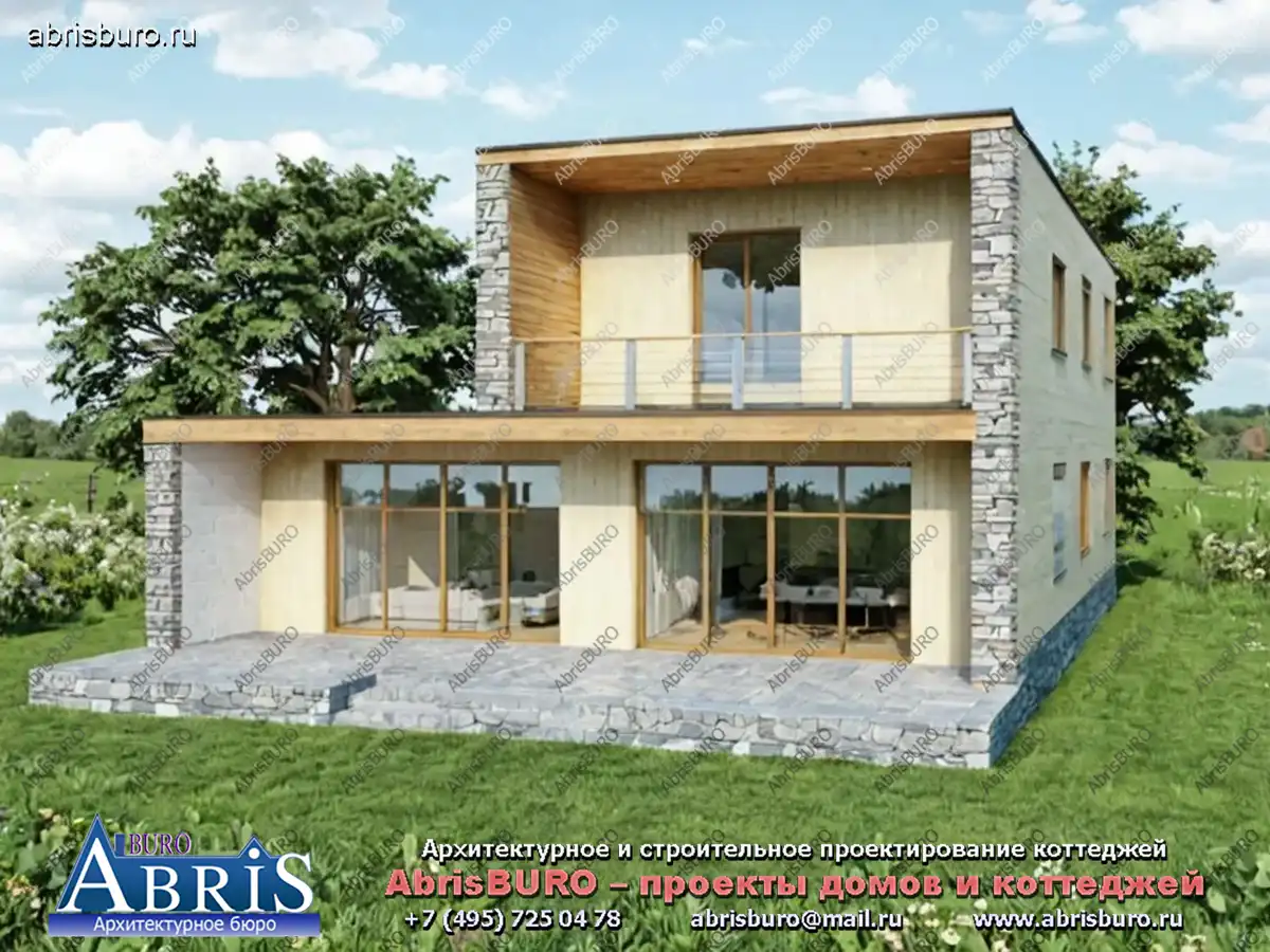 Фасад дома 3d