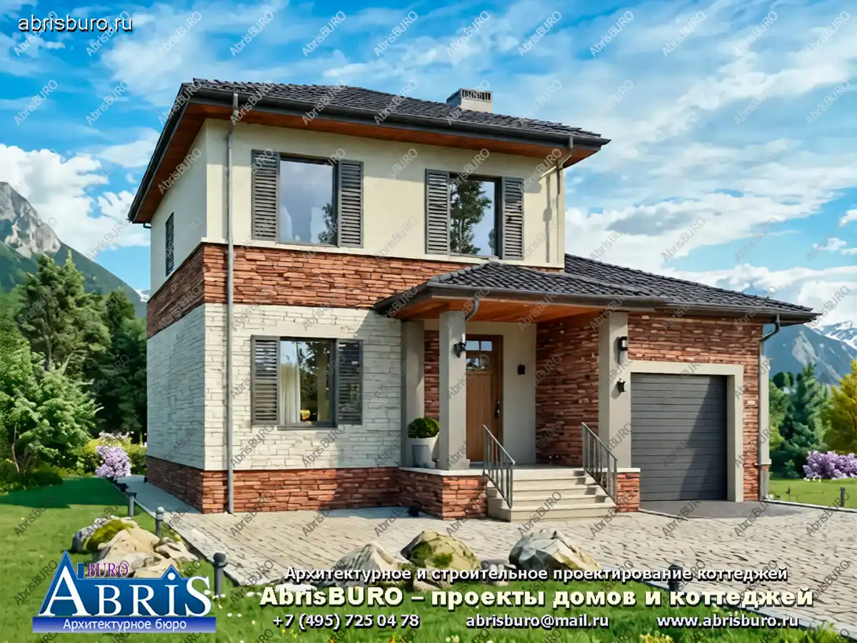 Главный фасад дома