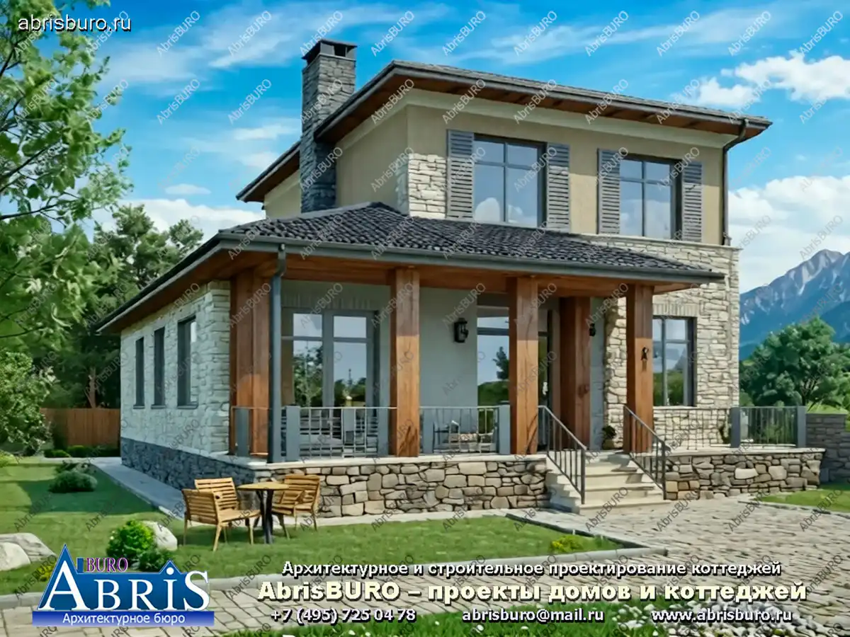 Главный фасад дома