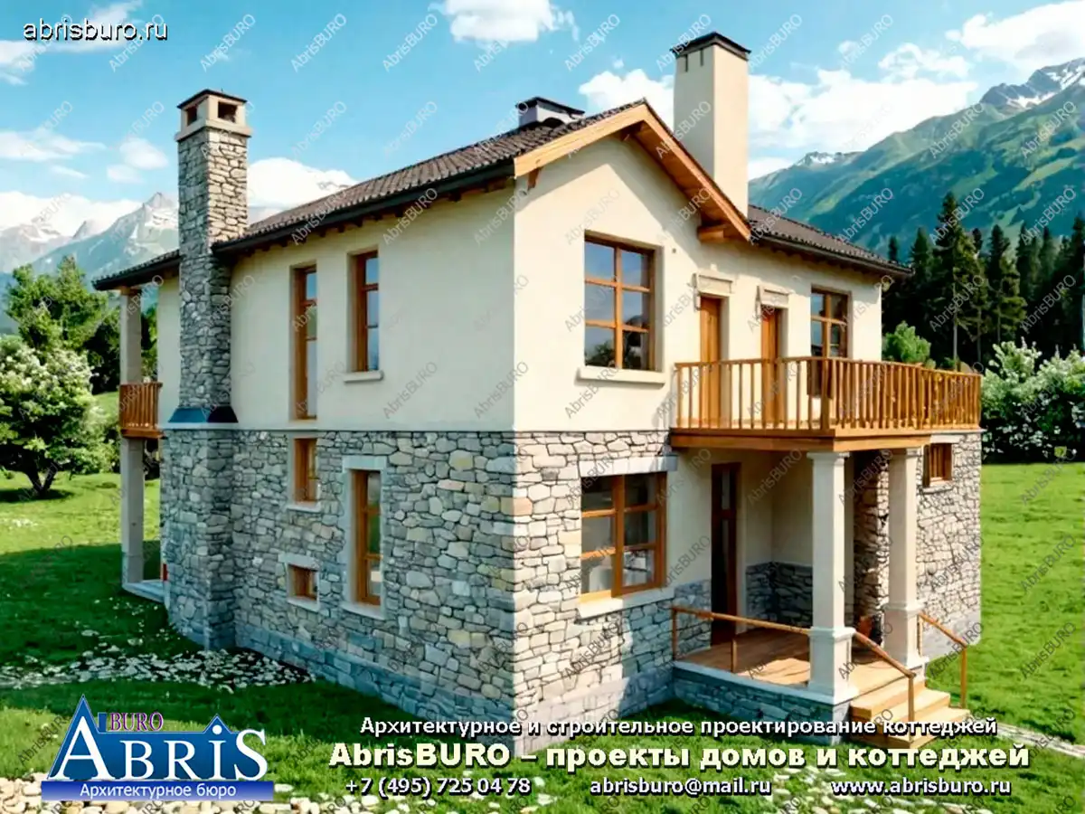 Главный фасад дома