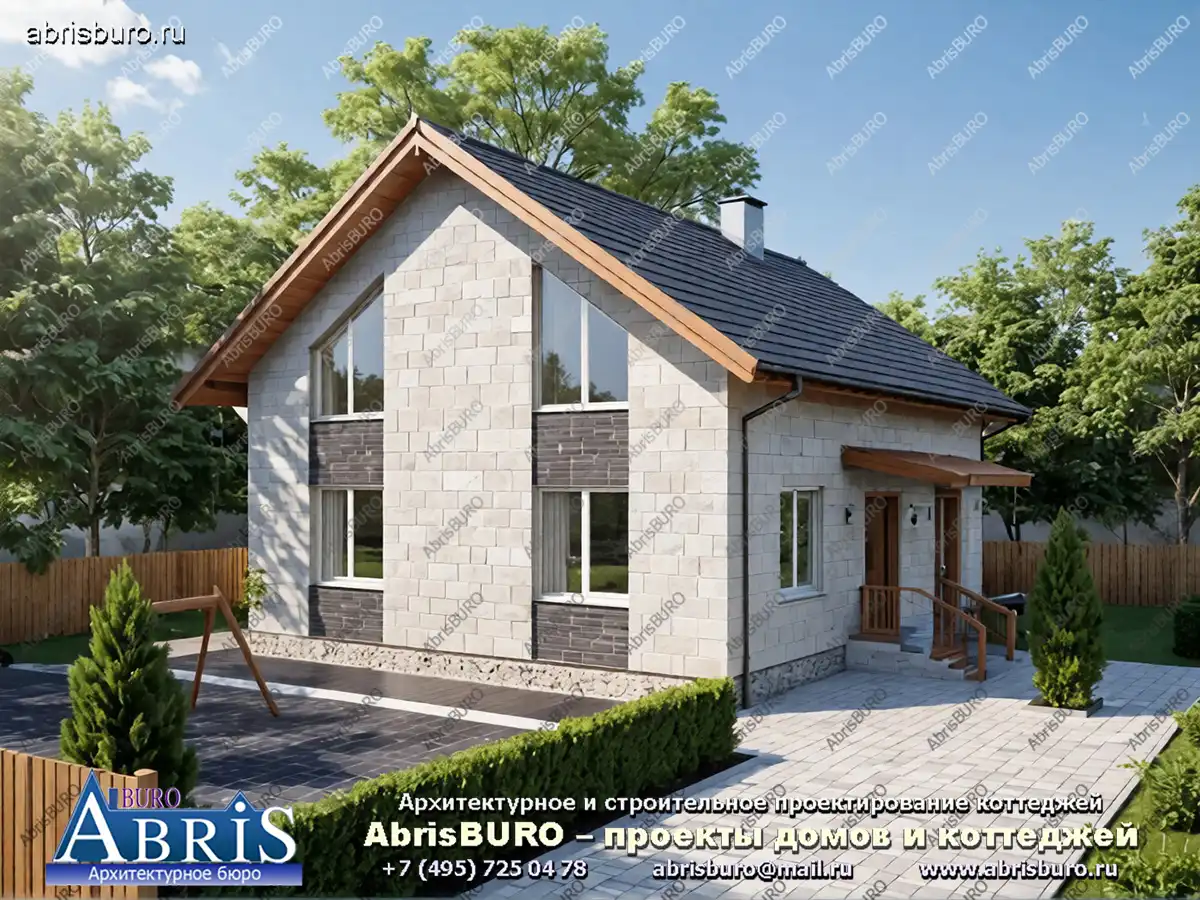 Главный фасад дома