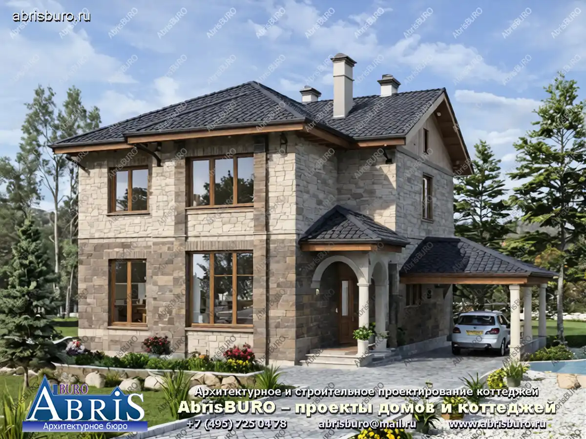 Главный фасад дома