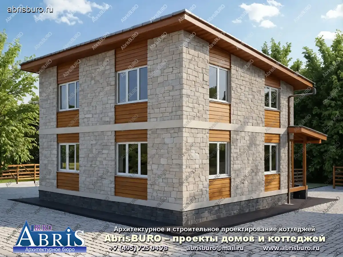 Главный фасад дома