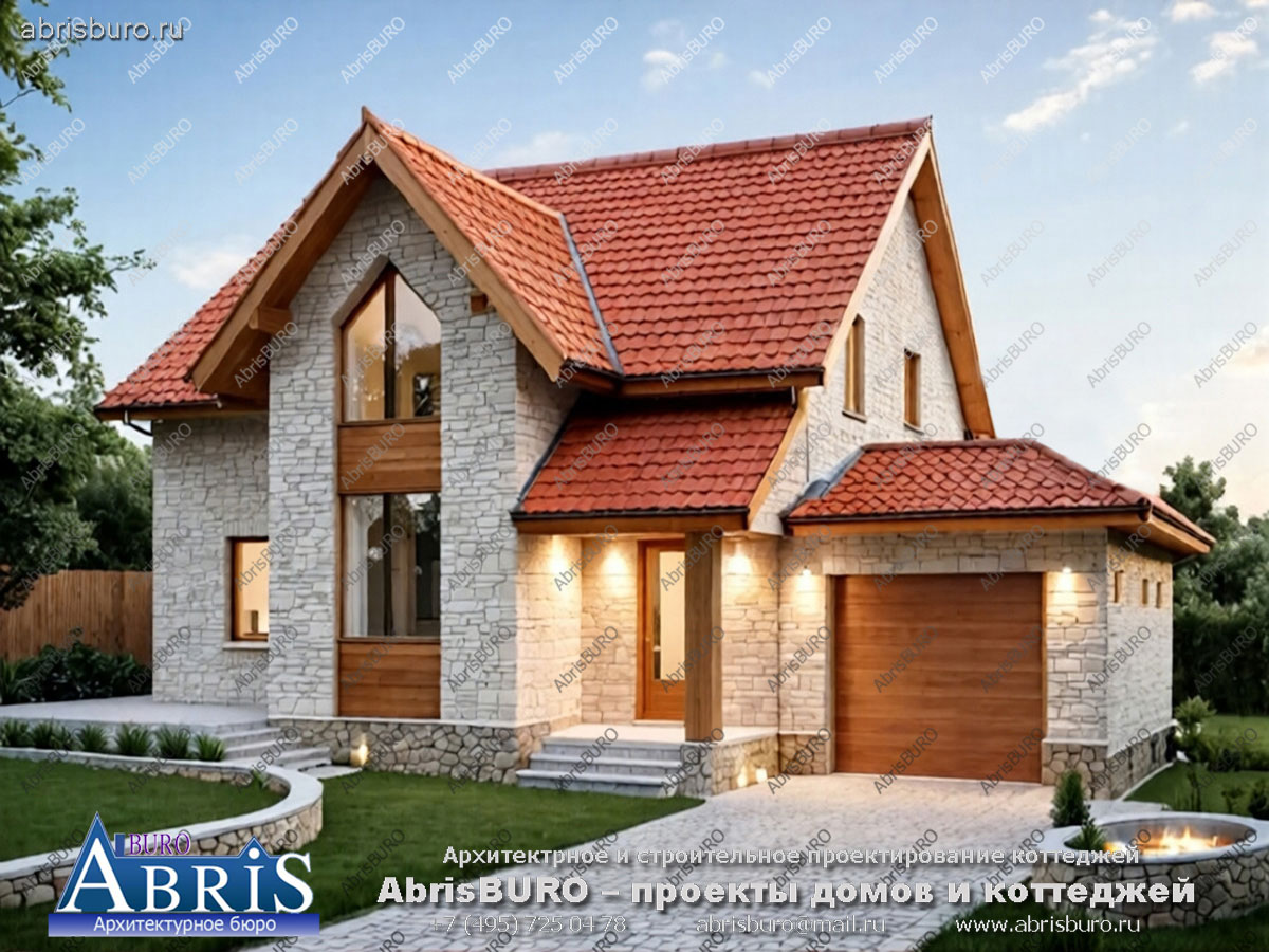 Главный фасад дома