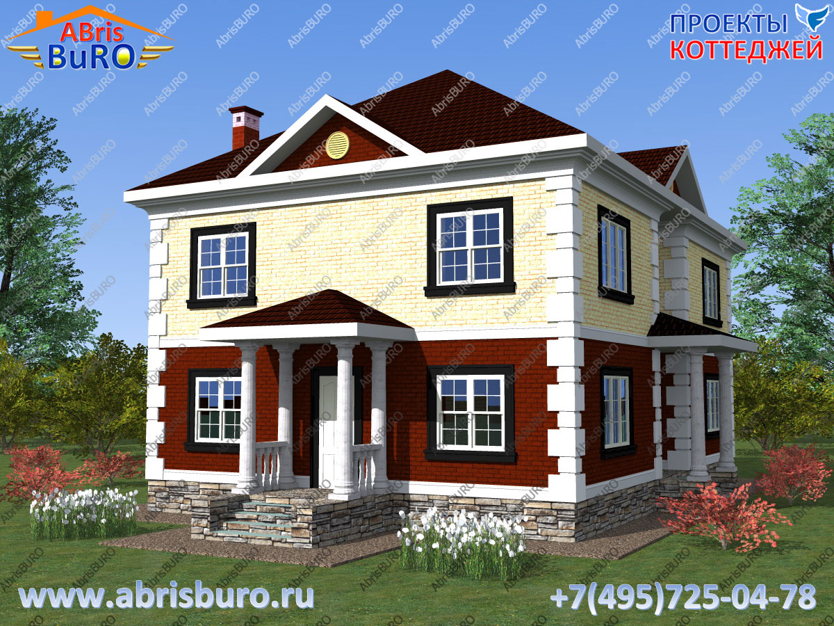 Проект дома в классическом стиле K2085-230