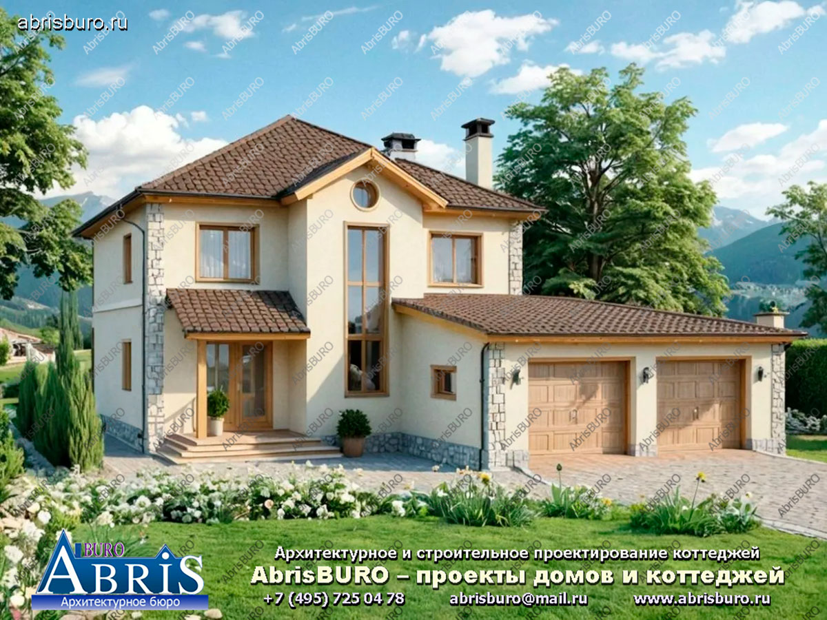 Главный фасад дома K2096-238