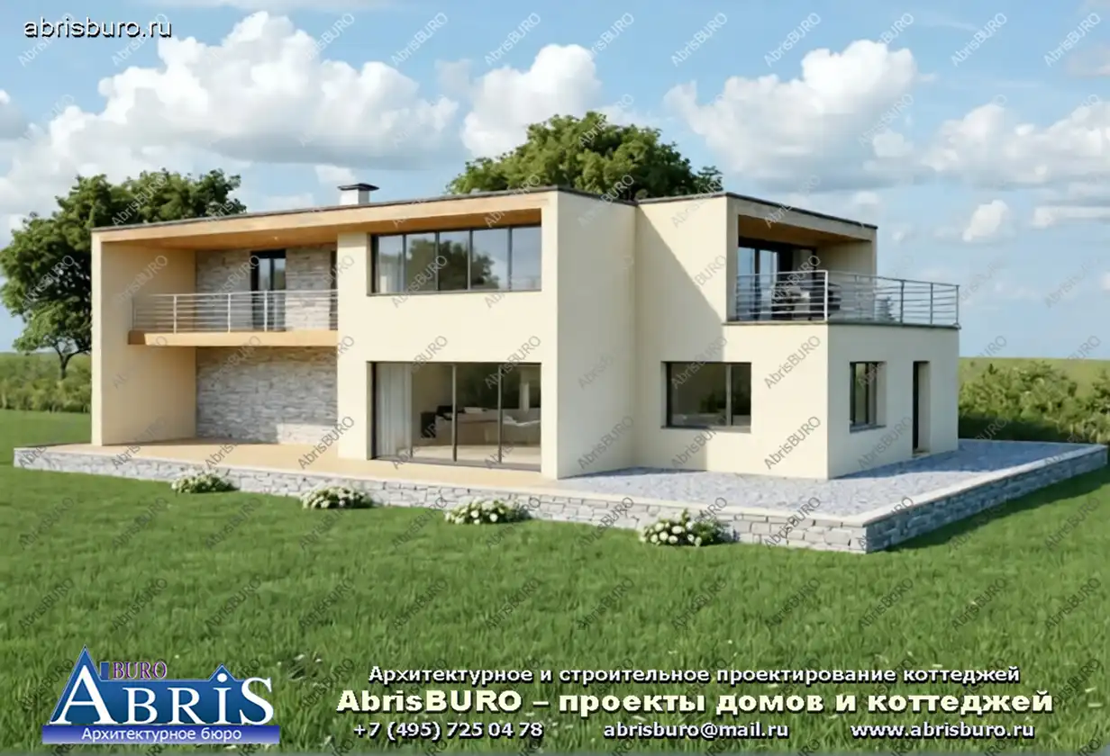 Фасад дома 3d