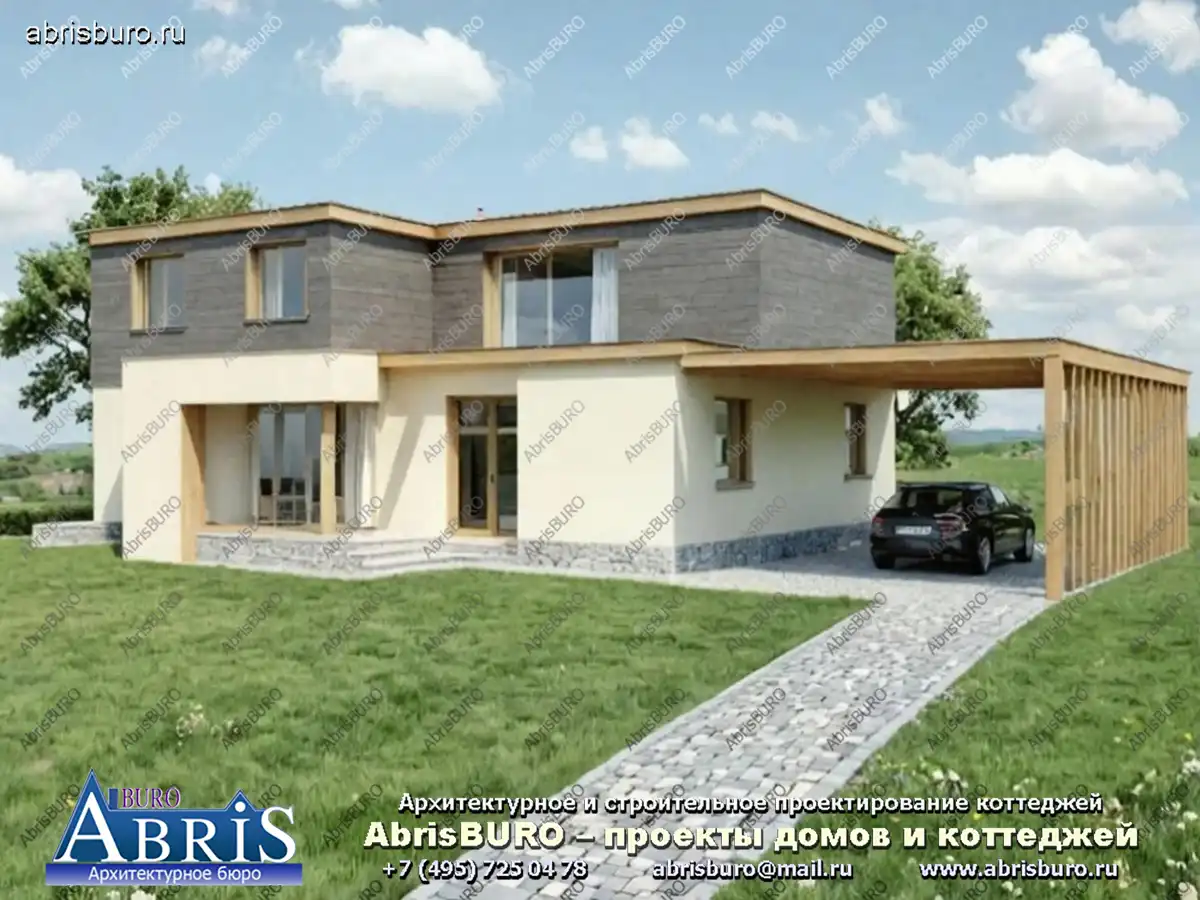 3d Фасад дома