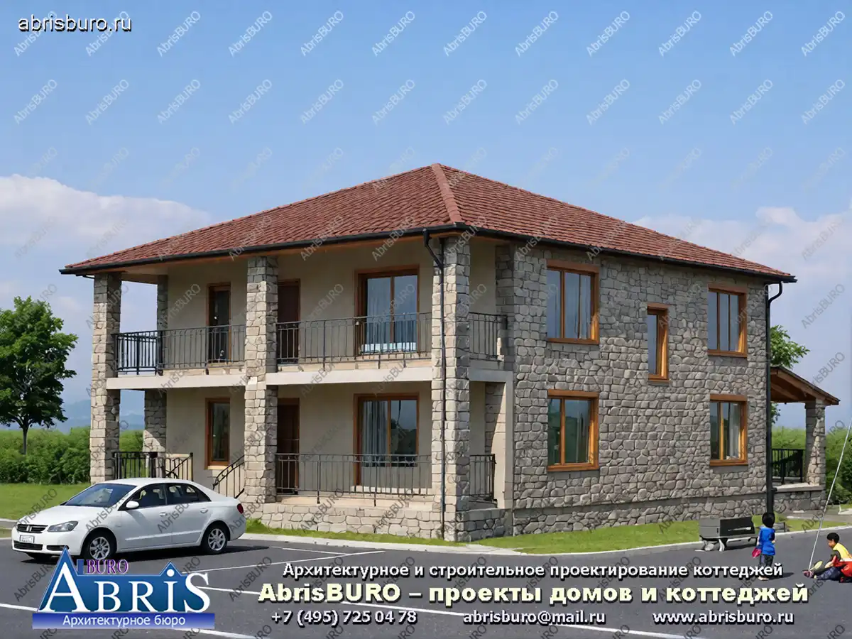 Главный фасад дома K2147-213