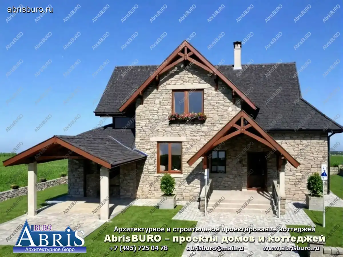 Главный фасад дома K2148-218