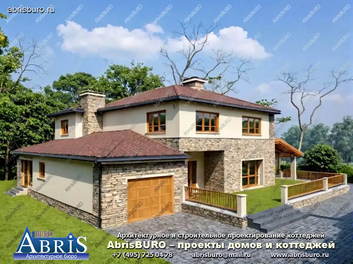 Главный фасад дома K2149-249