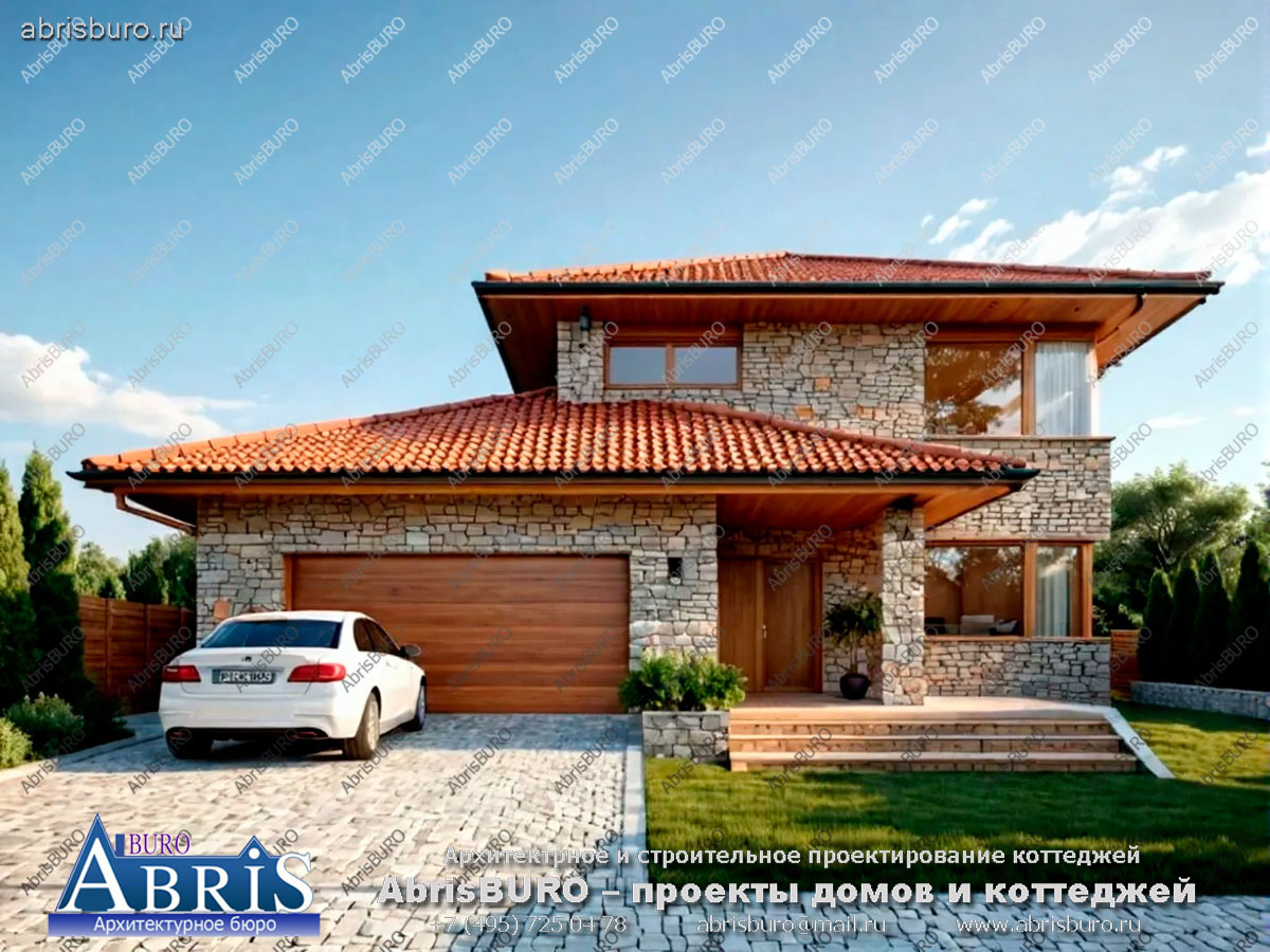 Главный фасад дома