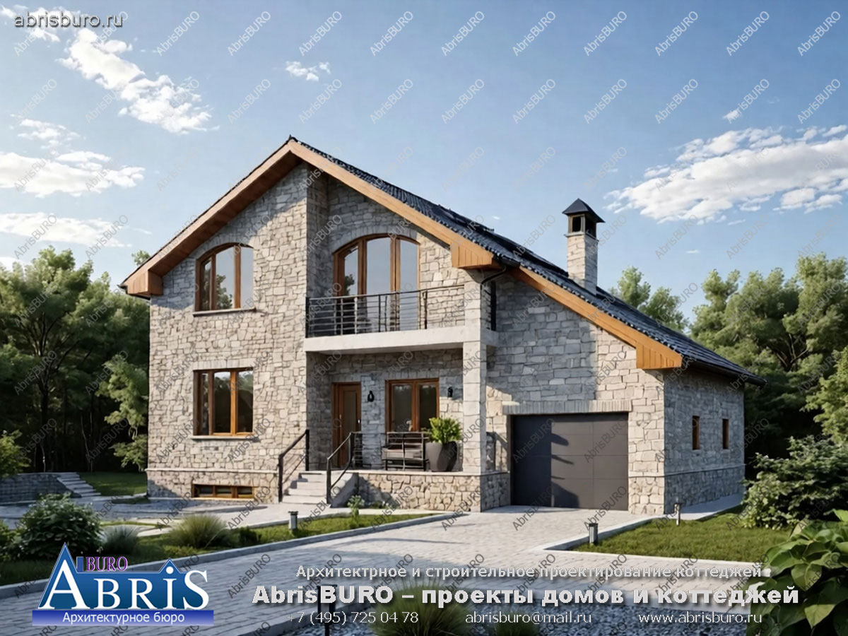 Главный фасад дома