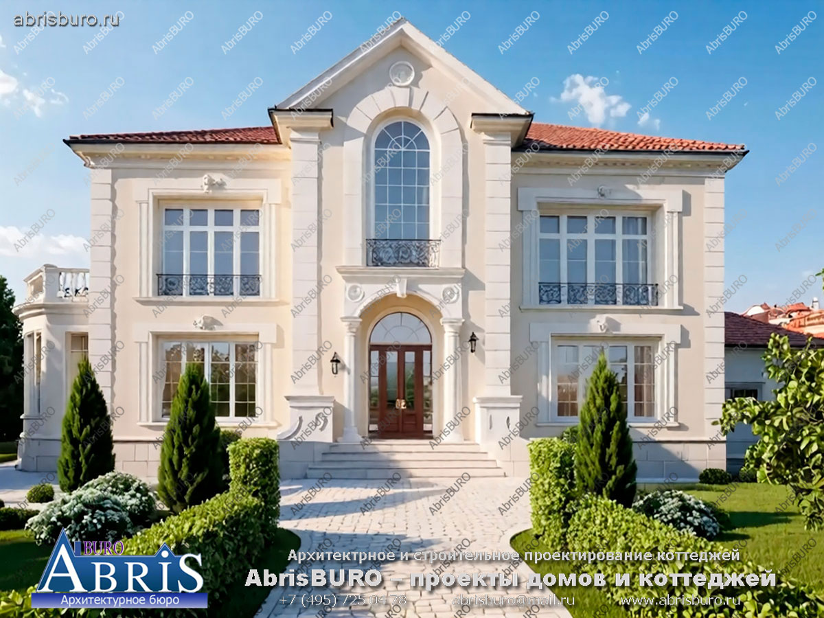 Главный фасад дома