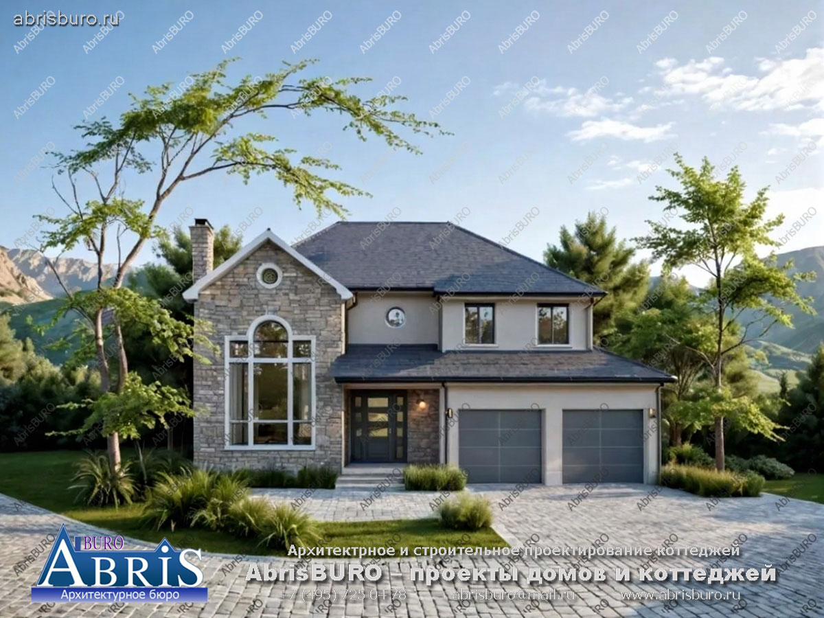 Главный фасад дома