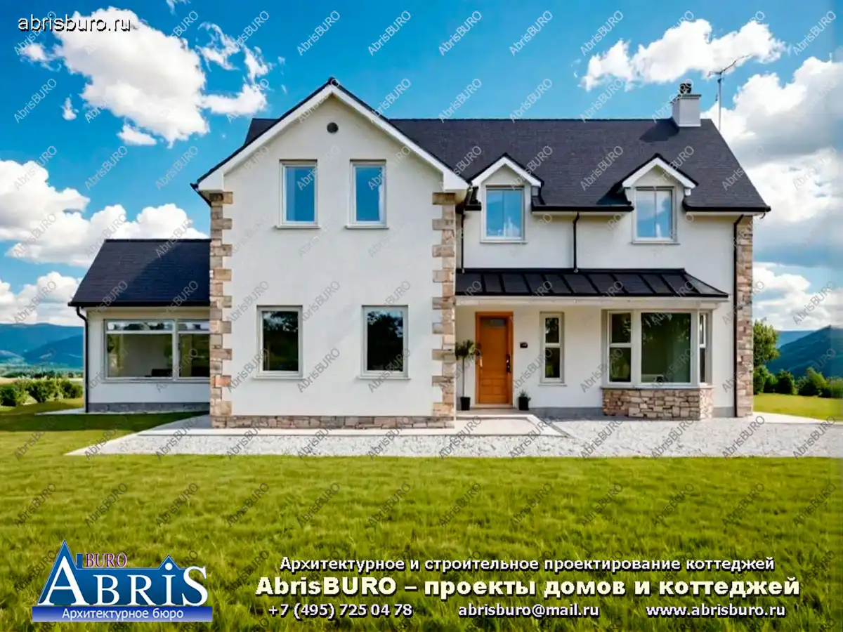 Главный фасад дома