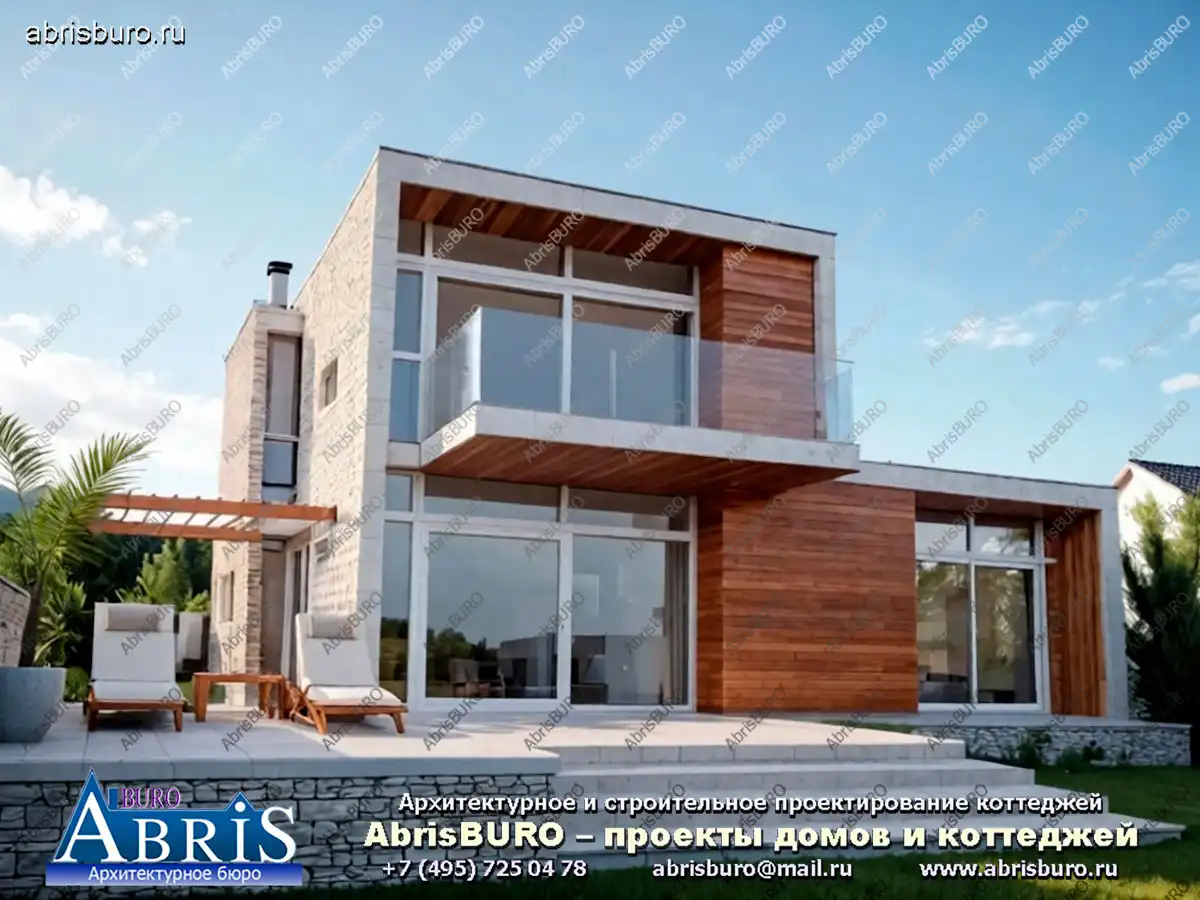 Главный фасад дома